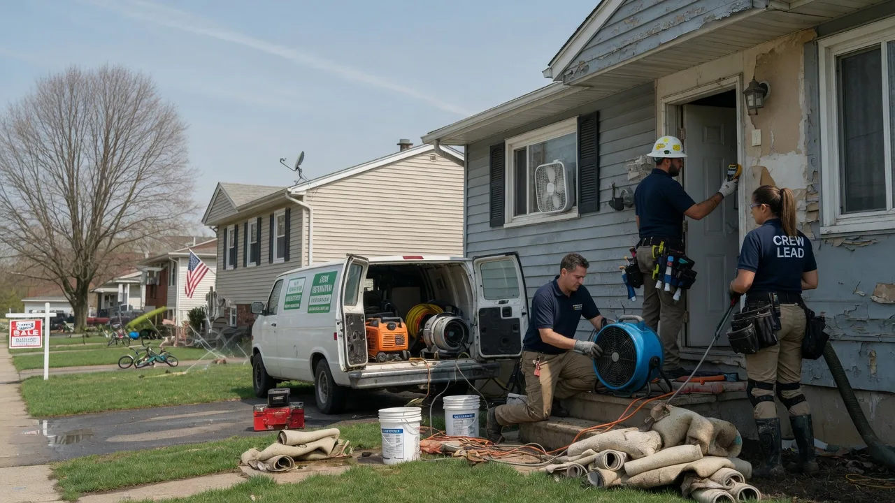 Flood Cleanup in Green Village, NJ near me
